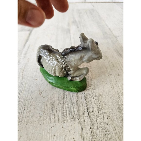 Fontanini vintage donkey Italian Nativity village Xmas Italy - Picture 5 of 8